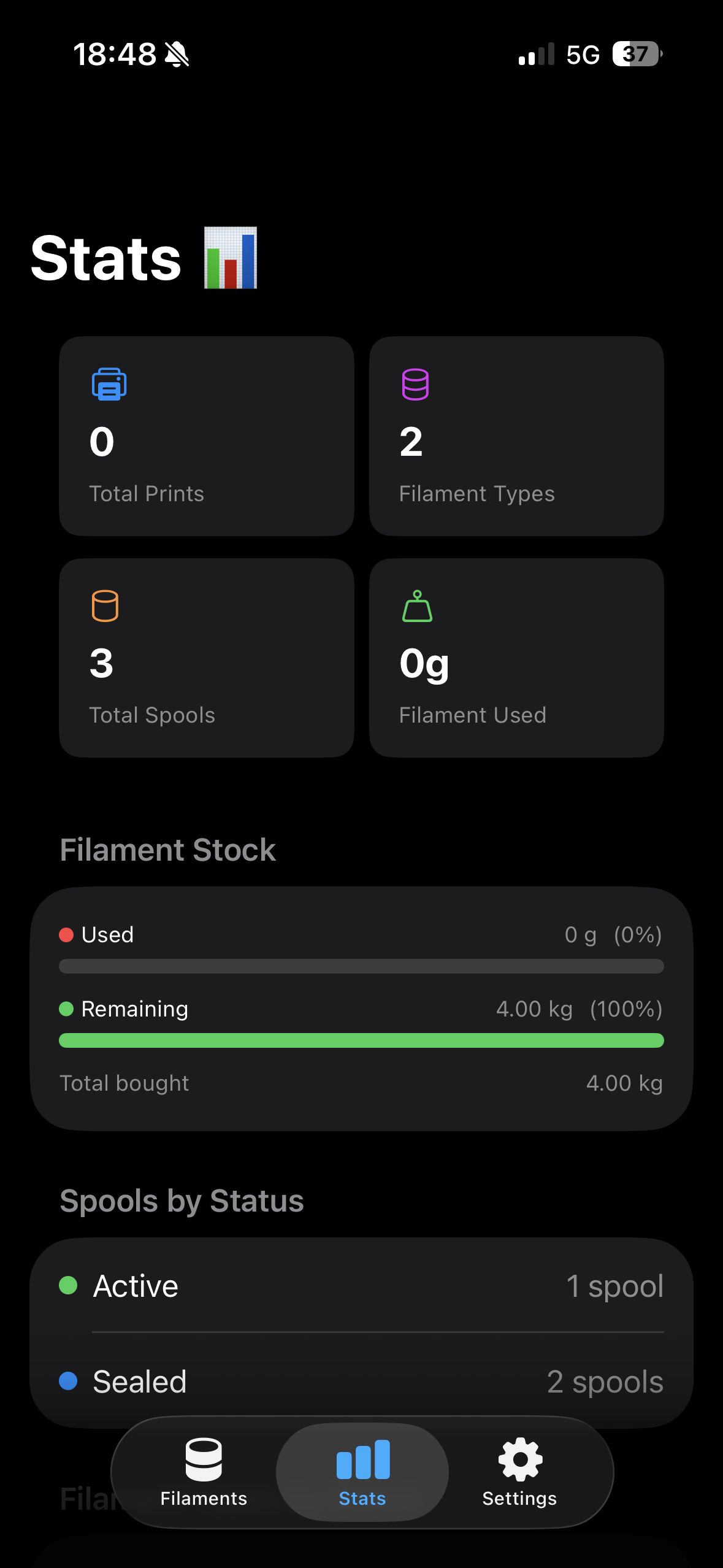 Spoolog app screenshot 3
