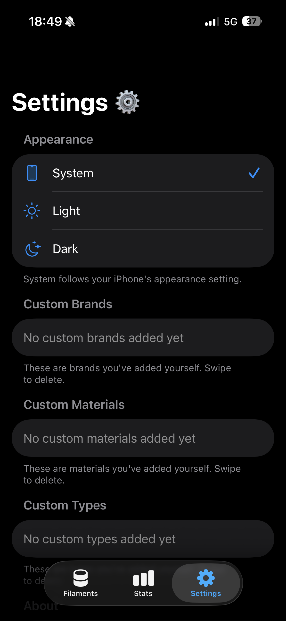 Spoolog app screenshot 4